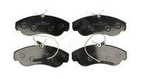 Hart 215 926 Bremsbelagsatz, Scheibenbremse FüR CitroËN Passend FüR Fiat
