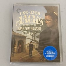 ONE-EYED JACKS (Criterion Collection) (Blu-ray, 1961) Marlon Brando NEW
