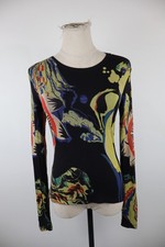 DESIGUAL MAGLIONE MAGLIA DONNA TG S WOMAN CASUAL SWEATER VINTAGE ACRILICO LOGO