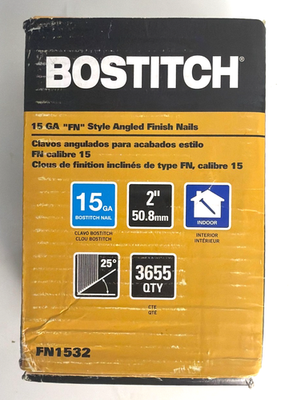 #ad NEW FN1532 BOSTITICH 15 GA quot;FNquot; Style Angled Finish Nails $66.48