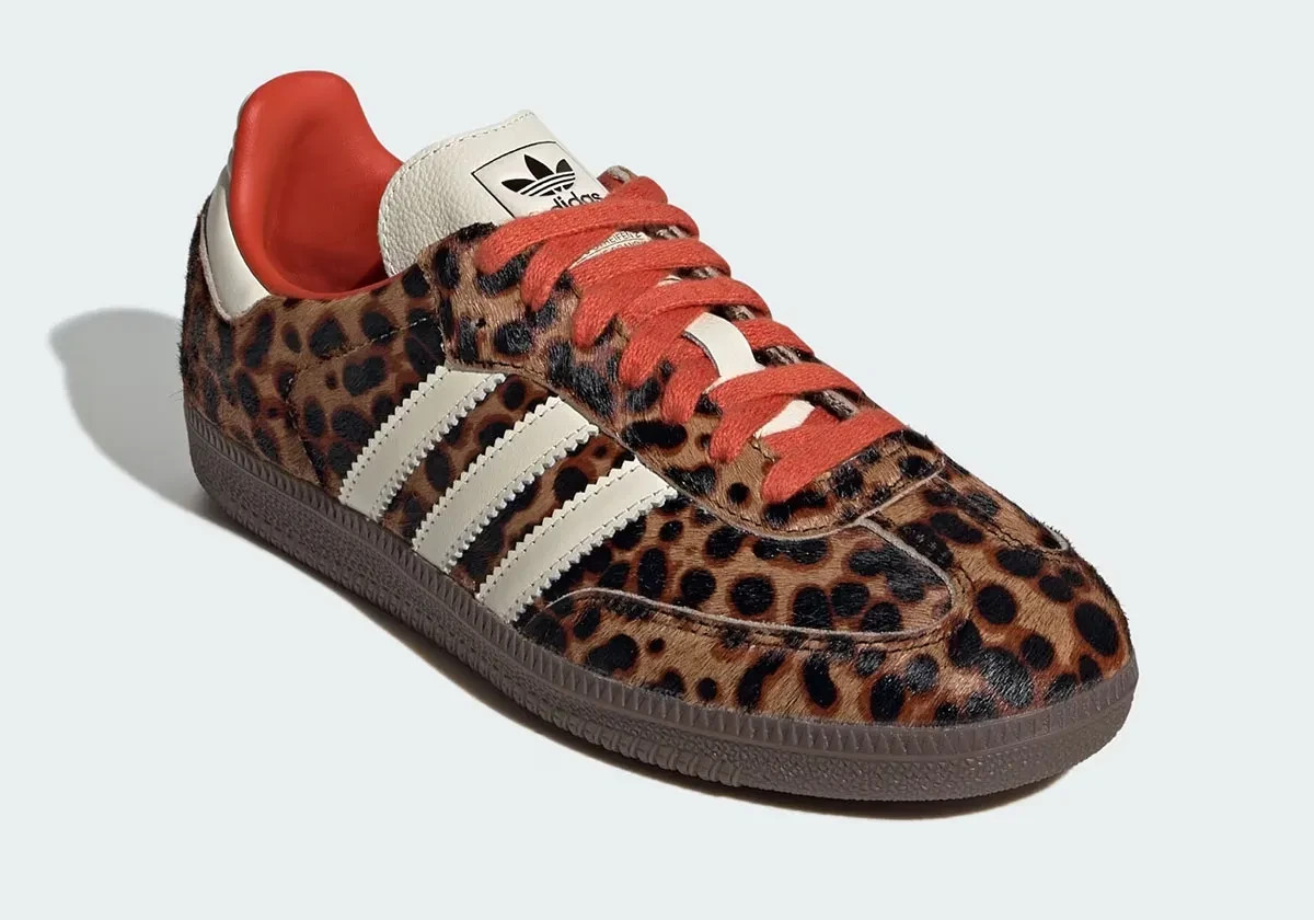 adidas Samba OG Preloved Leopard JI2734 Size 7.5W + $20 Discount!