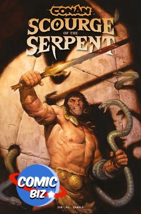 CONAN: SCOURGE OF THE SERPENT #2 (2025) 1ST PRINTING MAIN COVER TITAN COMICS