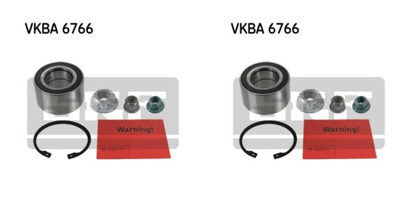 SKF 2X Radnabe Radlagersatz Vorne FüR VW UP Up! Skoda Citigo E-Citigo 121 122-image