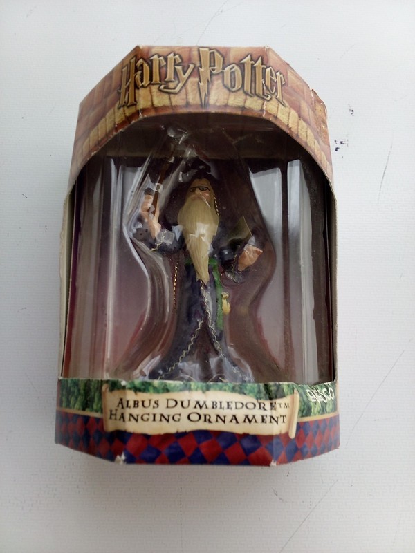 Nesco Harry Potter Christmas Ornament Collection, Albus Dumbledore, New, 2001