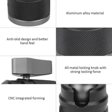 VELEDGE M4 1/4 Inch Screw Mini Aluminum Alloy Cold Shoe Ball Head