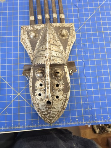 CM3 African Wood Carved Mask 