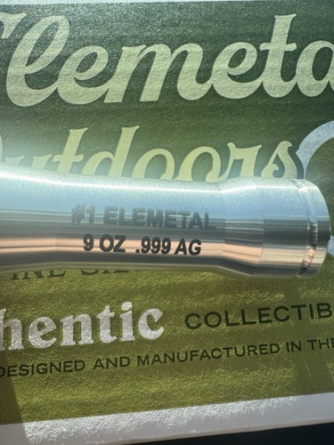 Elemetal 9 Oz Pure Silver Duck Call Collectible Bullion - Picture 3 of 7