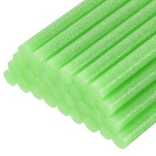 30pcs Mini Hot Glue Gun Sticks 4" x 0.27" for Glue Gun, Glitter Fruit Green 0.32 per stick