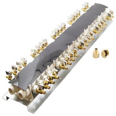 Apollo 6907936CP 36-Port PEX Manifold with 1/2 in. Brass Ball Valves