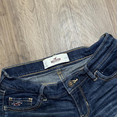 Hollister Dark Wash Mini Denim Shorts W28 - Picture 3 of 6
