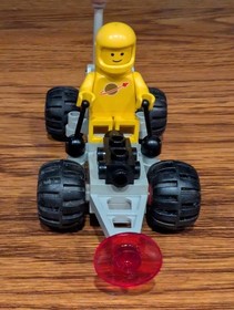 LEGO Space: Crater Crawler (6826) 100% complete, manual, no box, 1 damaged piece