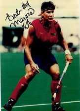 Barb Marois Signed 5x7 Photo 1988-96 Olympics USA Field Hockey Team Captain