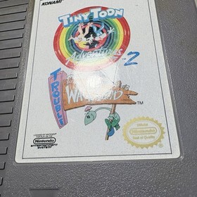 Tiny Toon Adventures 2 Trouble in Wackyland Nintendo NES Tested Authentic