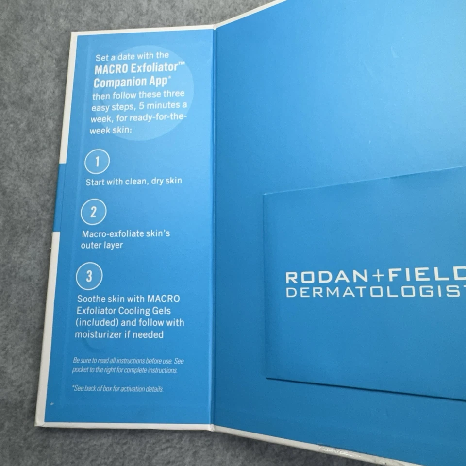 Rodan Fields Macro Exfoliator REDEFINE Electronic Handheld Smoothing Complete - Image 3 of 4