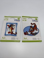 Lot of 2 Wrights Disney Home Pooh Collection Iron On, Patch, Tigger NEW