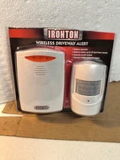 Ironton Wireless Entry/Driveway Alert Battery Motion Detector Security Alarm