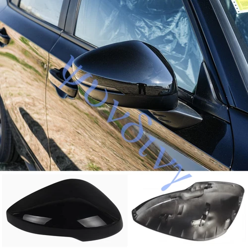 >Side Mirror Cover 2022-2024 For Honda Civic Black Right With Turn Signal Hole