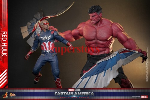 Presale Hot Toys MMS797 1/6 Captain America Red Hulk Action Figure Model Toy - Picture 12 of 20