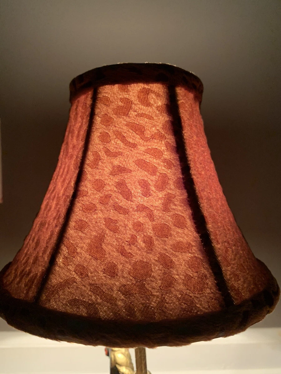 Leopard Print Shade Floor Lampshade Animal Table Lamp Green 