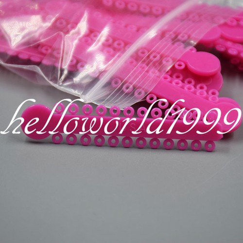 1008 Pcs Ligature Tie Dental Ortho Ring Elastic Latex Bands 45 Colors Can Choose - Picture 60 of 101