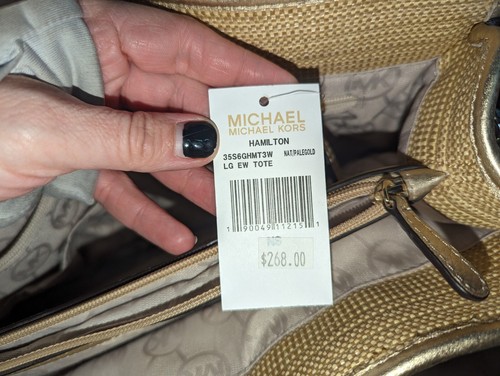 Neu mit Etikett authentisches MICHAEL KORS HAMILTON GOLD - Bild 17 von 19