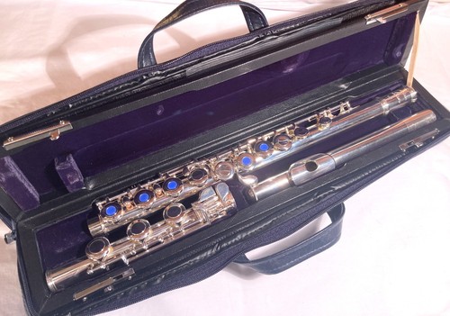 EF Dean-Step Up or Intermediate Flute for Advancing Student-Silver Head-NOS-NICE - Zdjęcie 9 z 11