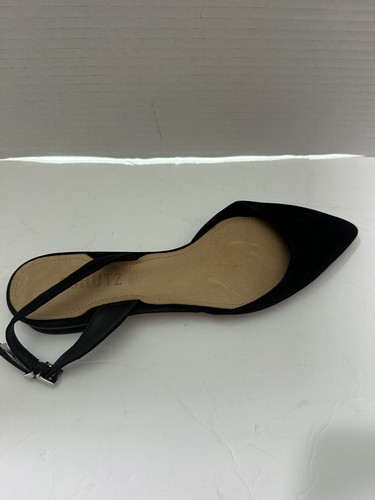 Schutz donna nero colore taglio slingback piatto taglia 6,5 - Foto 6 di 7