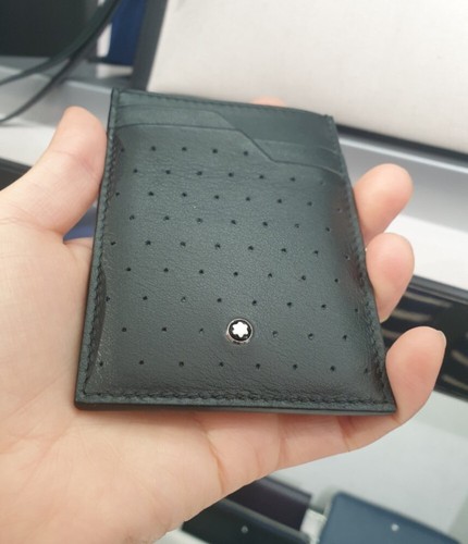 Montblanc Urban Racing Spirit Leder Herren Tasche Kartenetui Etui Geldbörse Portemonnaie - Bild 4 von 10