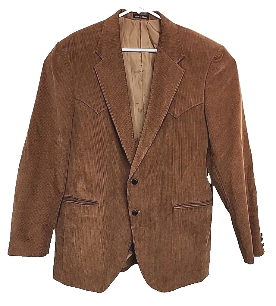 Chaquetas de Traje De Algodón Circle S para Hombres