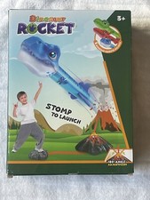 TOY Life Toy Rocket Launcher for Kids with 6 Foam Rockets Refills, Dinosaur Toys