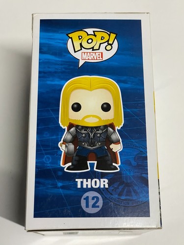 Thor Pop! 12 Marvel Avengers Funko Pop! Protector abovedado de vinilo 2012 - Imagen 2 de 12