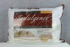 indulgence back stomach sleeper pillow
