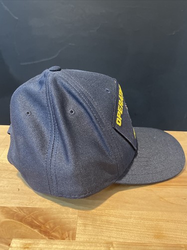 Operation Enduring Freedom Hat Cap Snapback Navy Blue Eagle Crest Adjustable - Picture 3 of 11