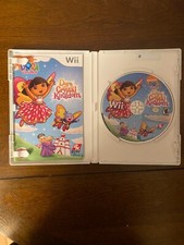 (Nintendo Wii) Dora the Explorer: Dora Saves the Crystal Kingdom, Tested & Works