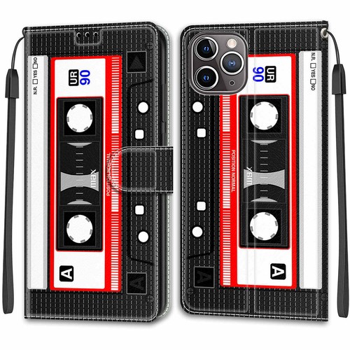 Cat Panda Wolf Flip Wallet Phone Case For iPhone 11 12 13 Pro Max XR XS 6 7 8 SE - Picture 26 of 45