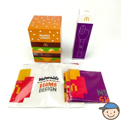 McDonald's Lucky Bag 2025 BEAMS Design Collaboration Lantern Hand Catcher Japan