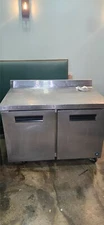 two door lowboy refrigerator