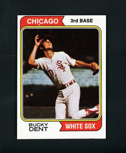 Bucky Dent 1974 Topps RC - Chicago White Sox #582 NM+
