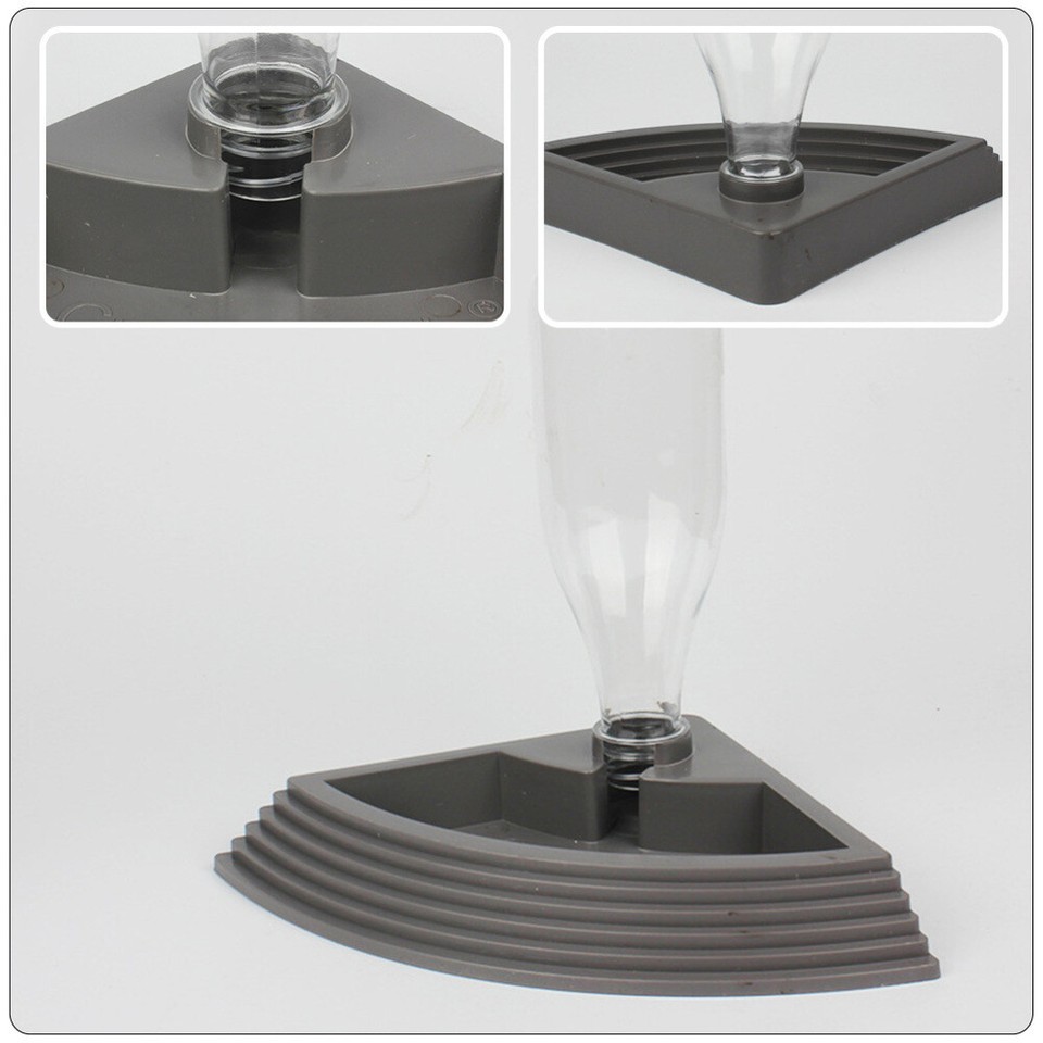 Terrarium Water Dish Crawler Dispenser Gecko Hygienic Reptile Household