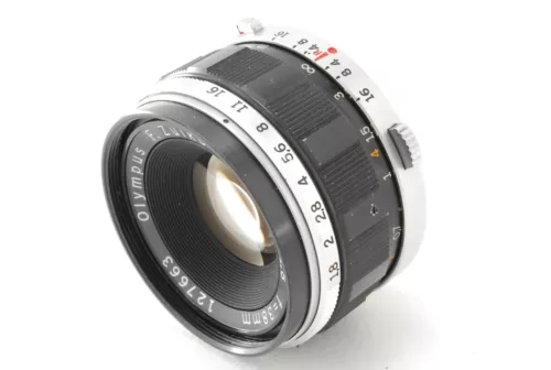 [Near MINT] Olympus F. Zuiko Auto-S 38mm f/1.8 MF Lens for Pen-F Lens from JAPAN