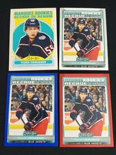 Yegor Chinakhov 2021-22 Upper Deck O Pee Chee Update Retro, Base, Blue, & Red
