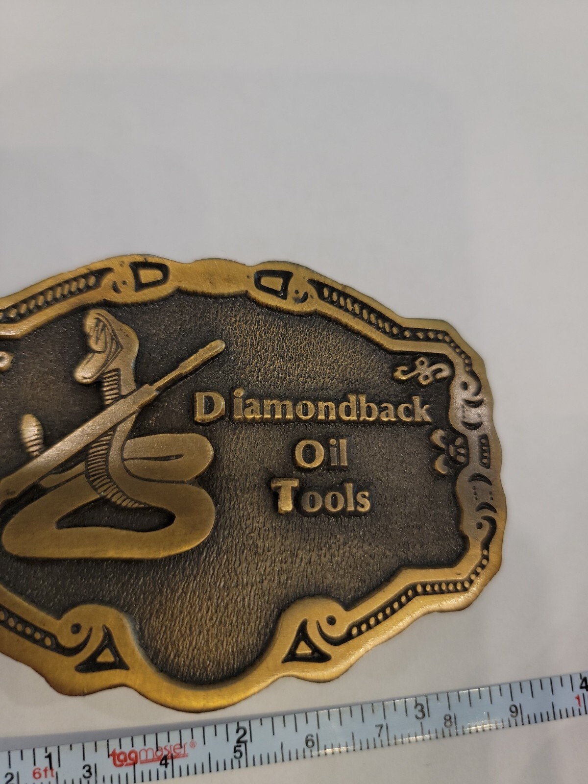 Vintage Hit Line USA DOT Diamondback Oil Tools Rattle… Gem