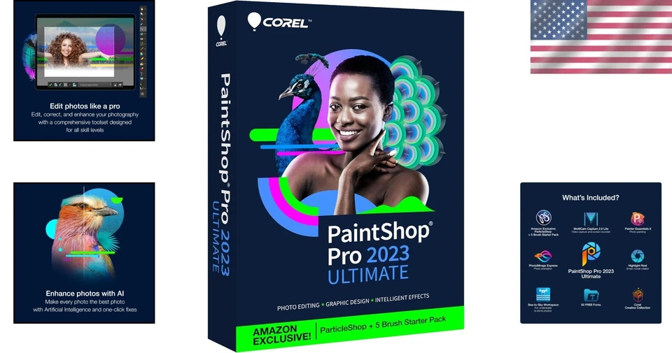 PaintShop Pro 2023 Ultimate: Comprehensive Photo Editing & Graphic Design Suite - Image 2 of 4