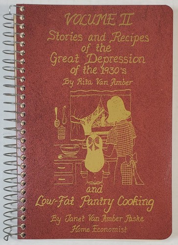 Stories & Recipes Of The Great Depression of the 1930s Vol. 2 by Rita Van Amber