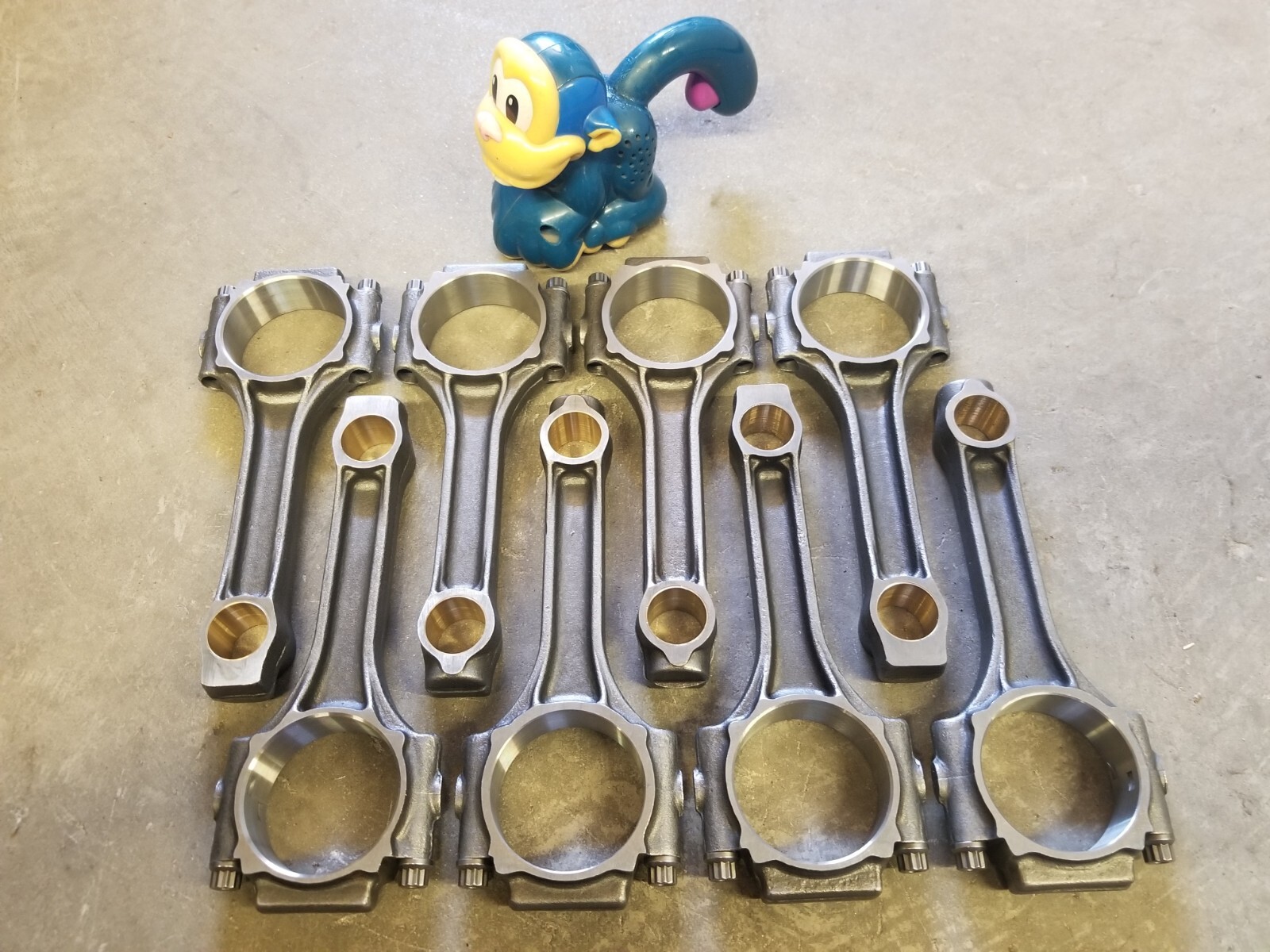 343 360 AMC Brand New Connecting Rods 5.875" I Beam Balanced Bushed