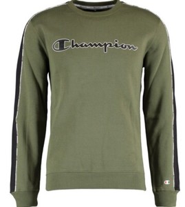 Champion Comfort Fit Sweatshirt Men's Pullover Green Black | eBay