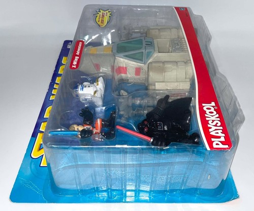 2002 Playskool STAR WARS Galactic Heroes X-Wing Adventures MOC Luke Vader R2-D2 - Picture 5 of 8