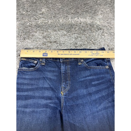 Polo Ralph Lauren Jeans Girls 20 The Eldridge Skinny Dark Wash Mid Rise Denim - Picture 4 of 12
