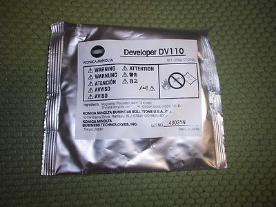 Genuine Konica Minolta DI200 DI250 DI251F DI350 DI351F Developer 8936-488 DV110