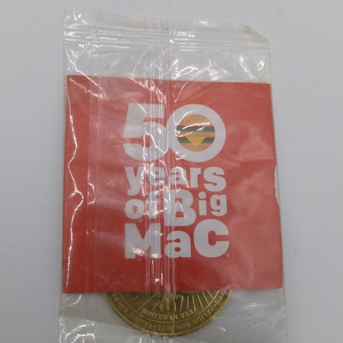 Moneda McDonalds Big Mac MacCoin 50 Aniversario 1978-1988 NUEVA SELLADA - Imagen 8 de 12